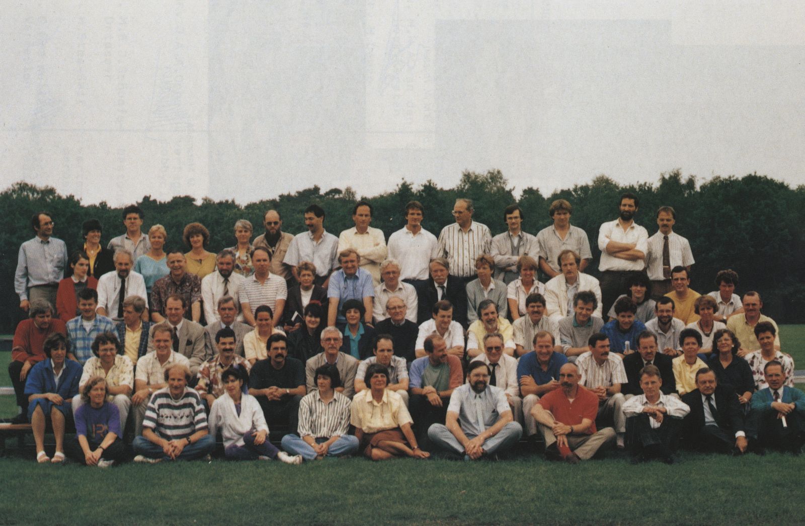 De docentengroep in de jaren tachtig